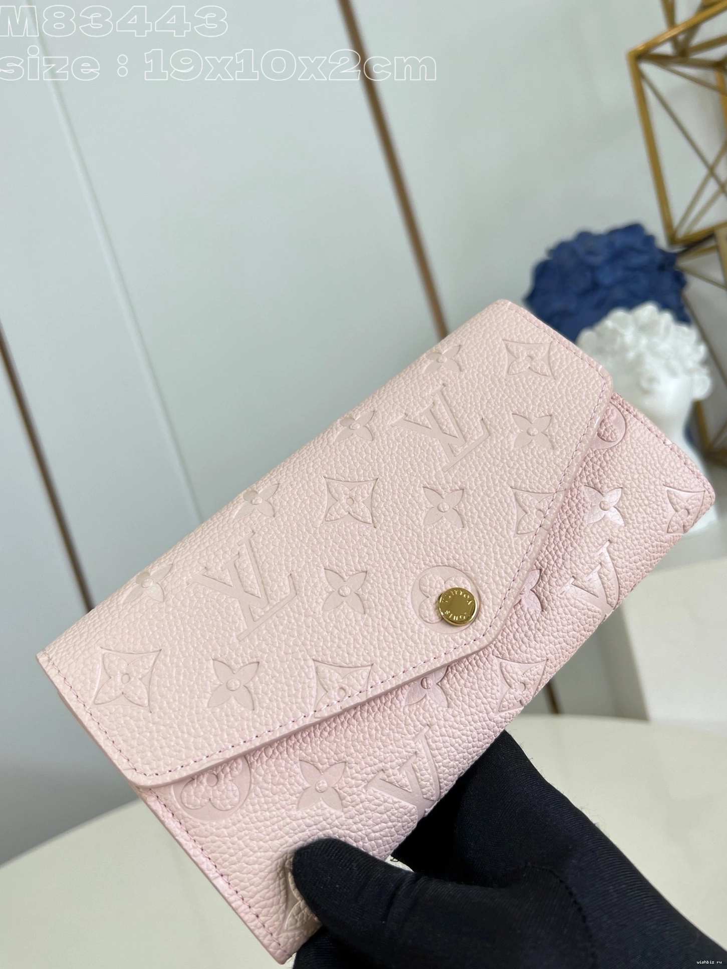 WIS SARAH Vuitton WALLET-19*10.5*2cm Louis 0803